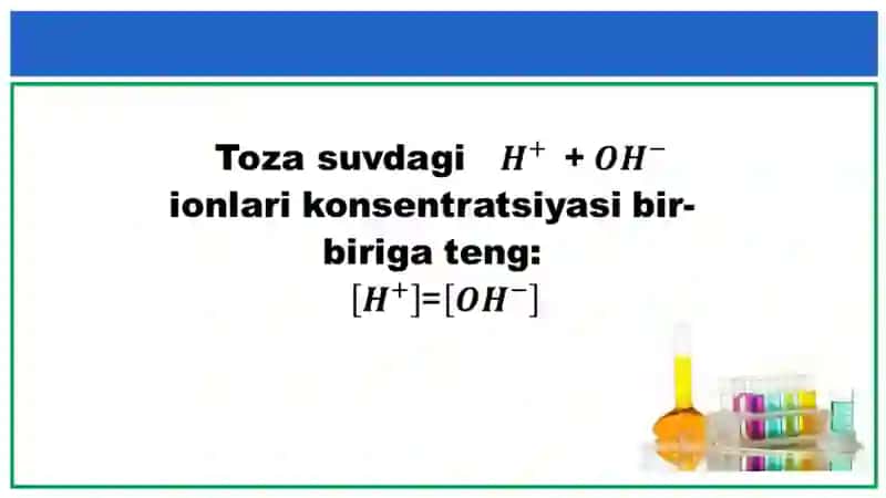 Tuzlarning gidrolizi 3