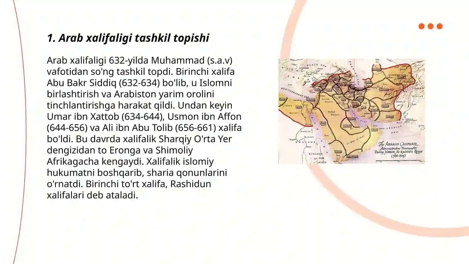 Arab xalifaligining davlati va huquqi 3