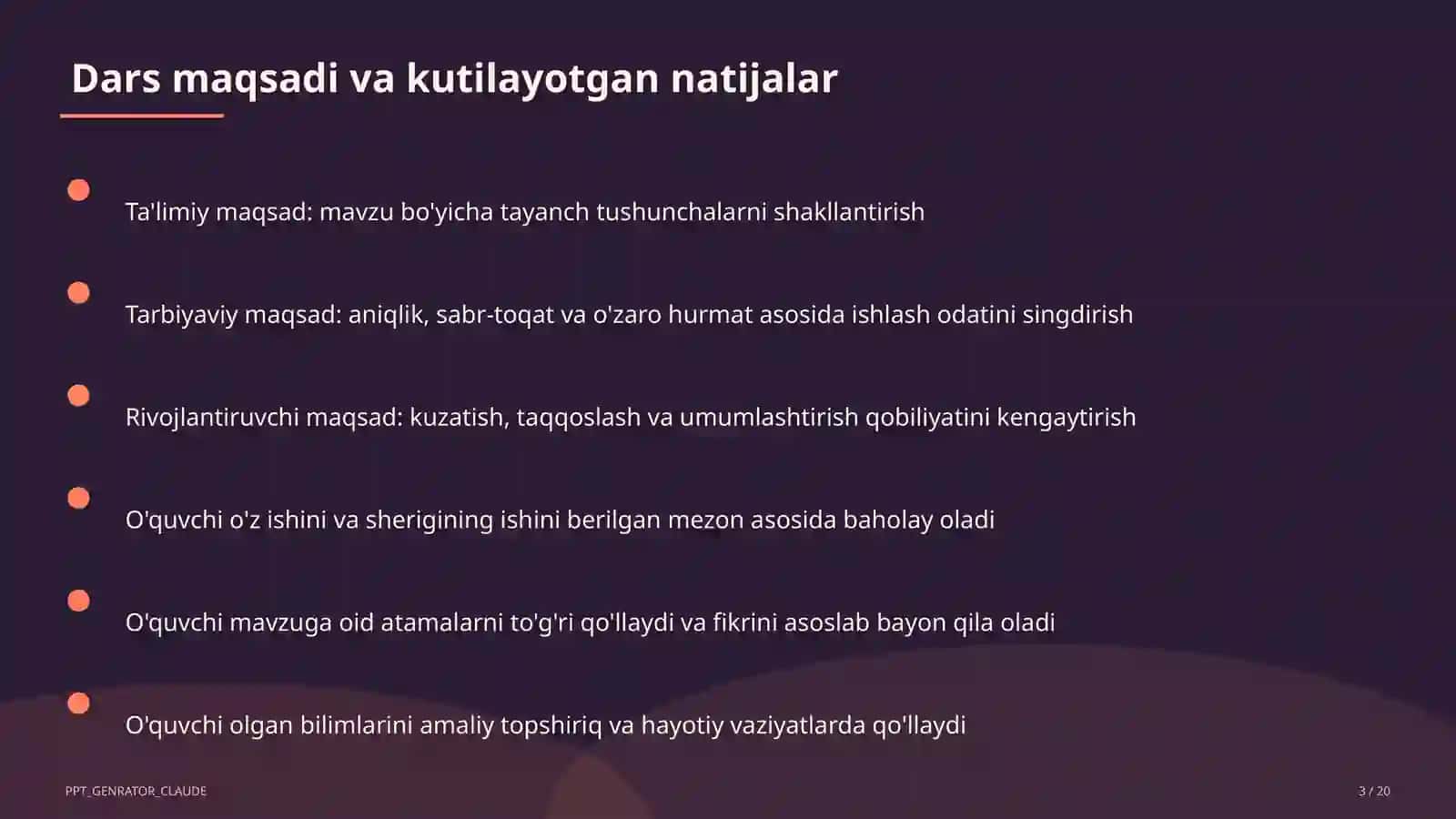 Insho yozish metodikasi: esse va maqola (11-sinf) 3