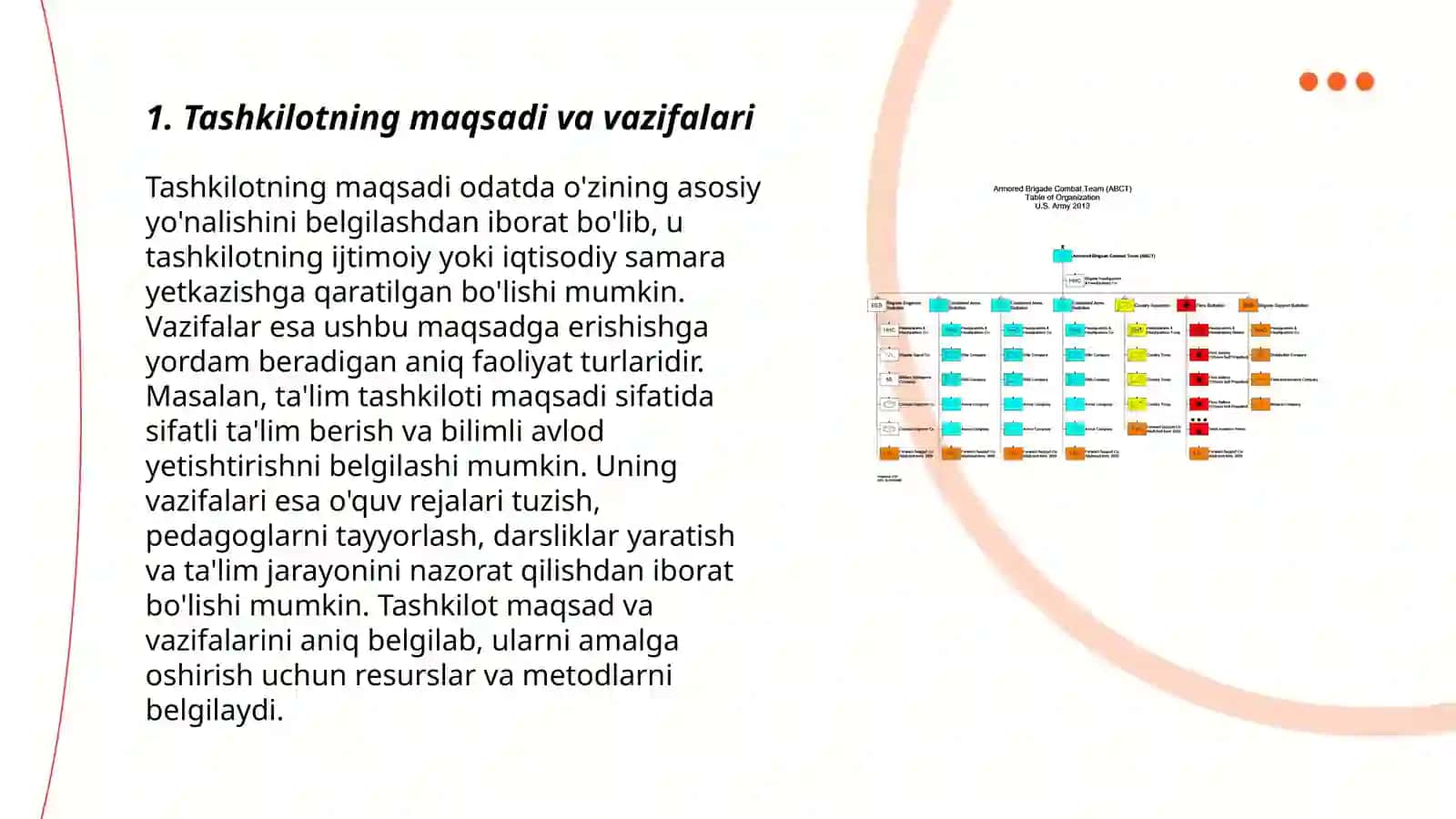 Tashkilot personal. Mexnatni tashkil etishni xususiyatlari 3