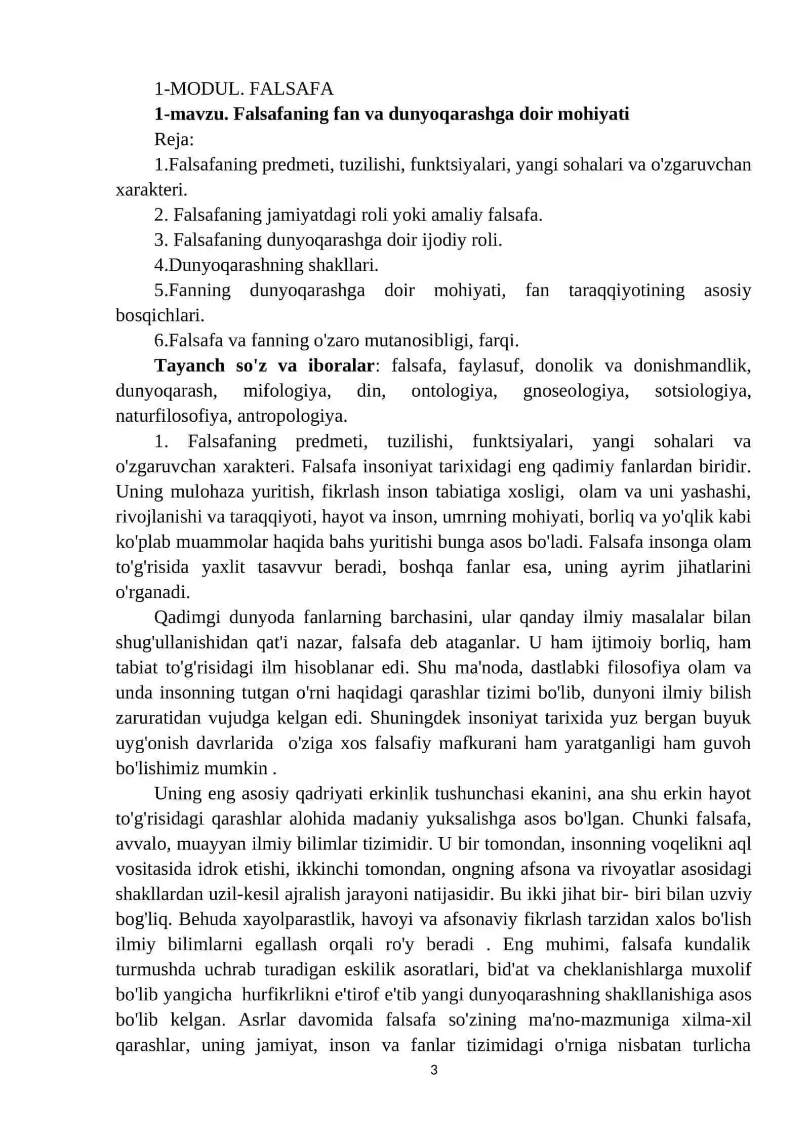 FALSAFA 3