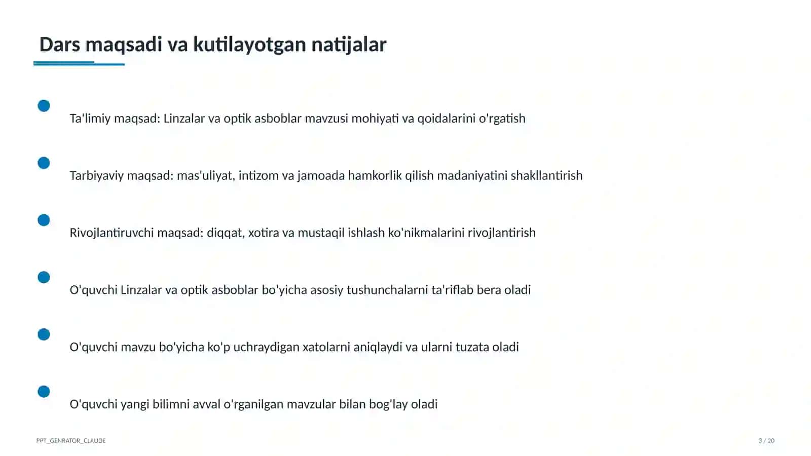 Linzalar va optik asboblar (11-sinf) 3