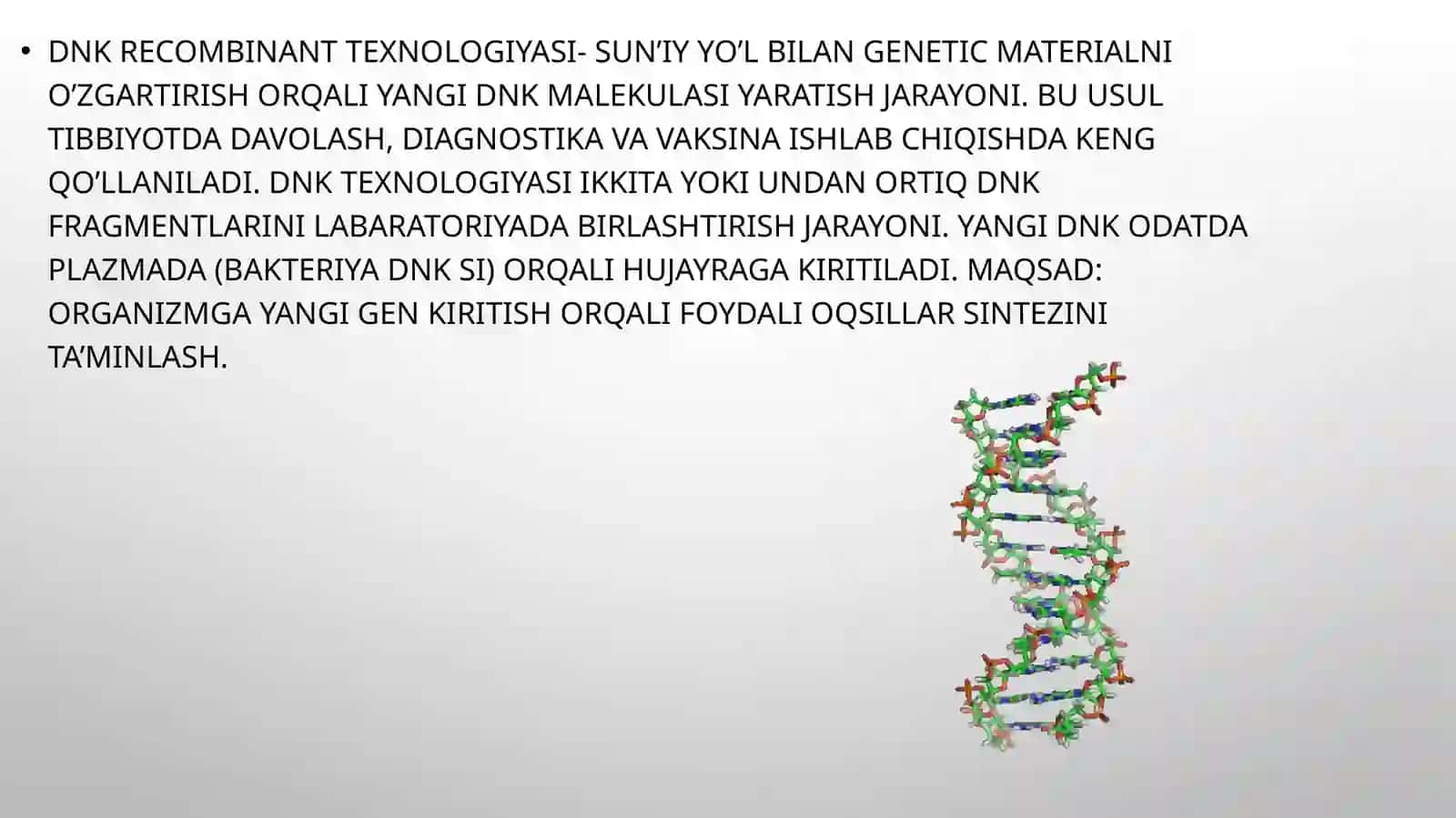 DNK recombinant texnologiyasi 3