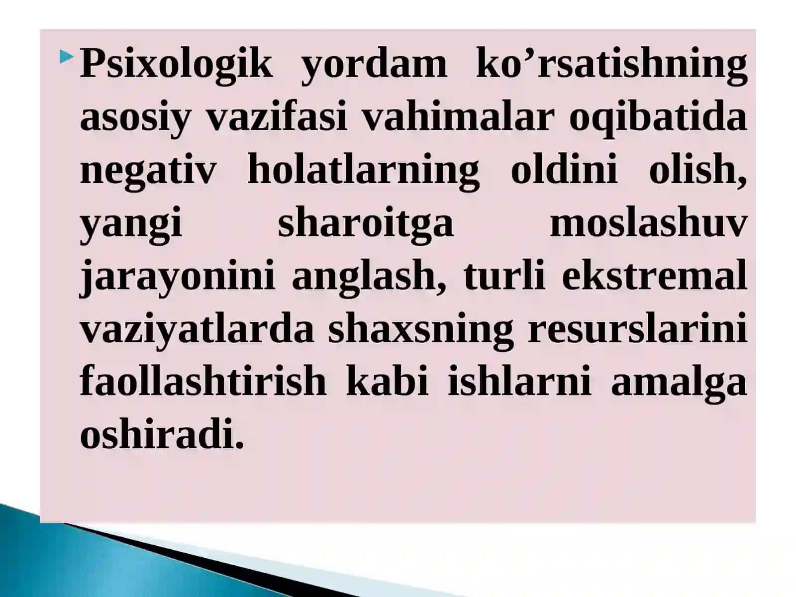 Psixologik yordam 3