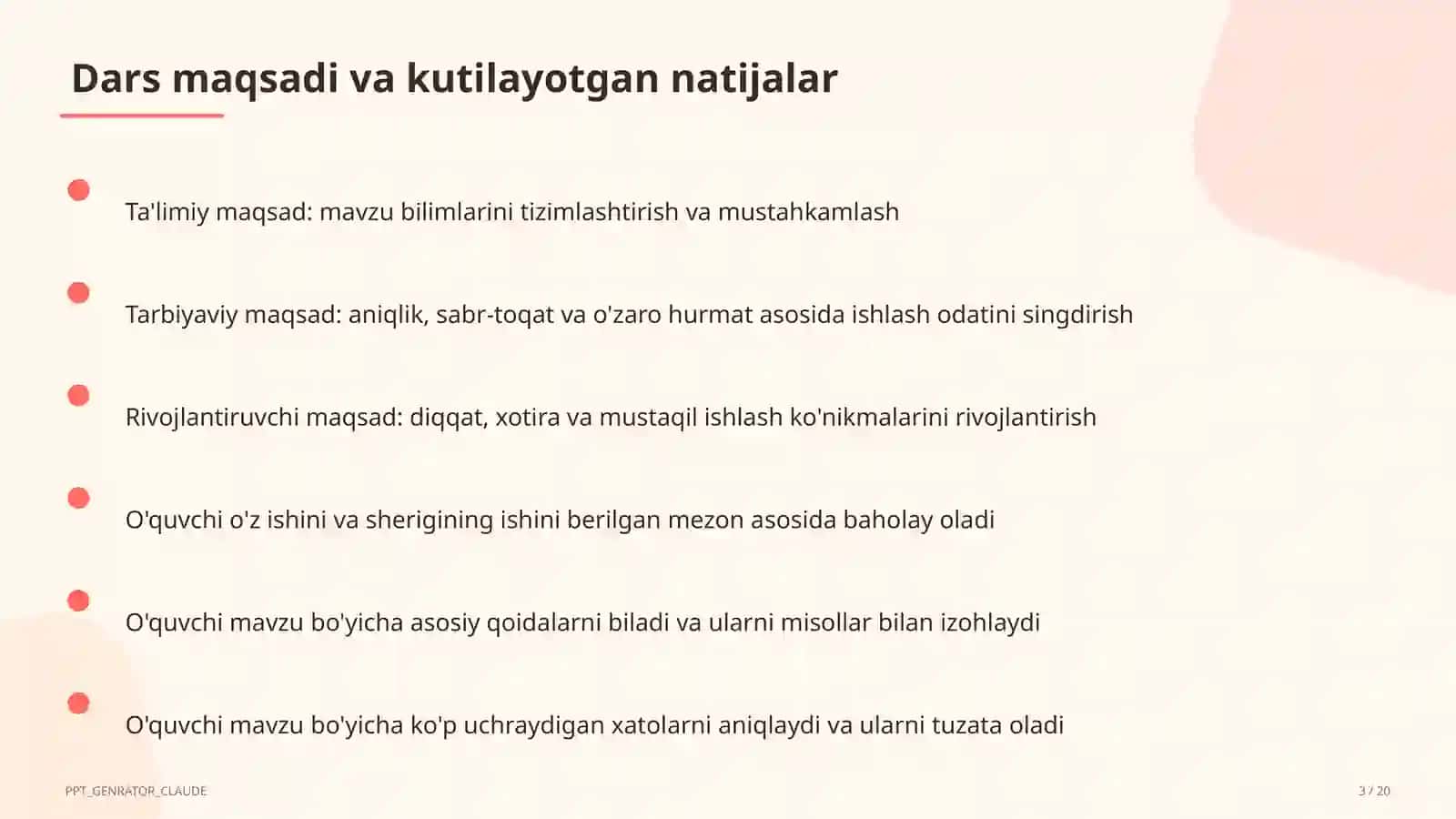 Ranglar dunyosi: asosiy ranglar (1-sinf) 3