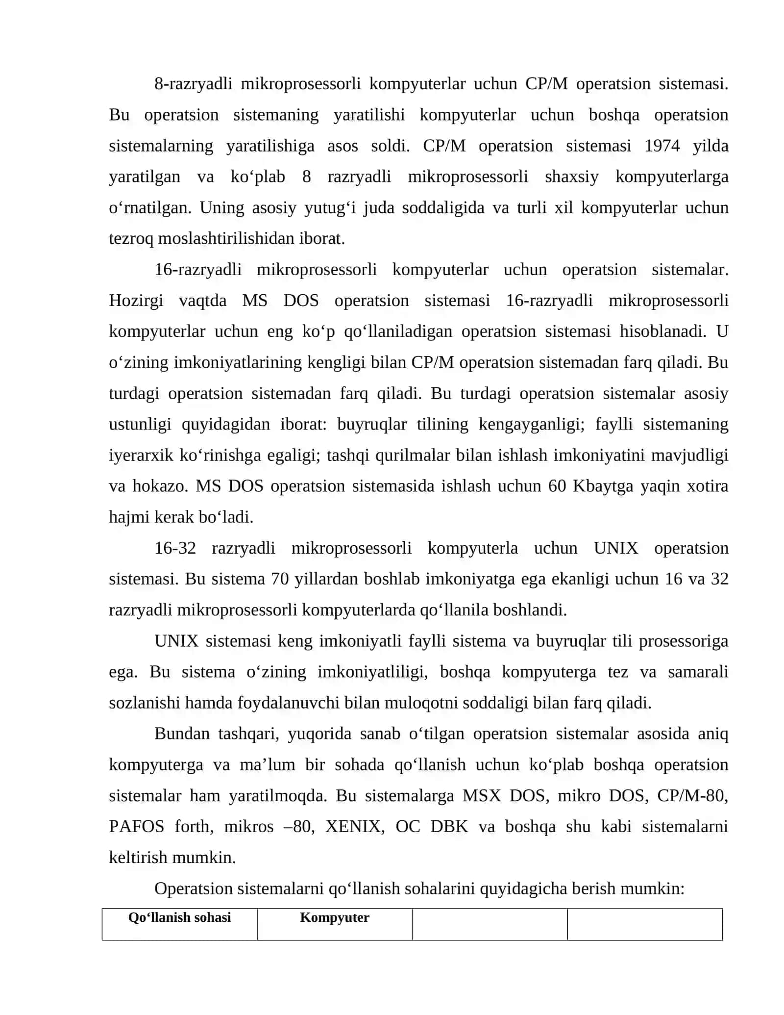 Dasturiy taʼminoti va uning tarkibiy qismlari 3