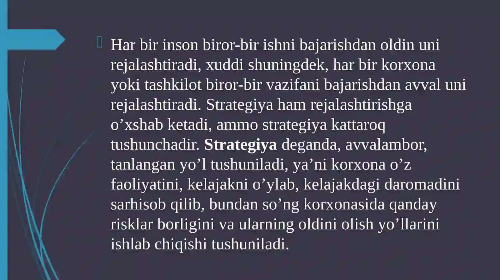 INVESTITSIYA STRATEGIYASI 3