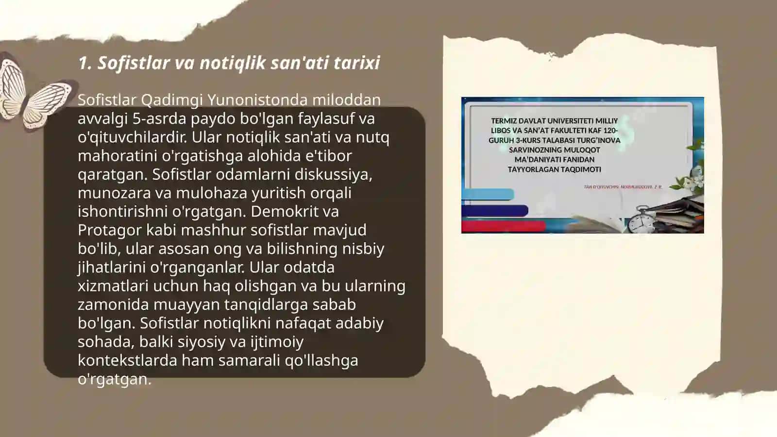 Sofistlar va Notiqlik San'ati Tarixi 3