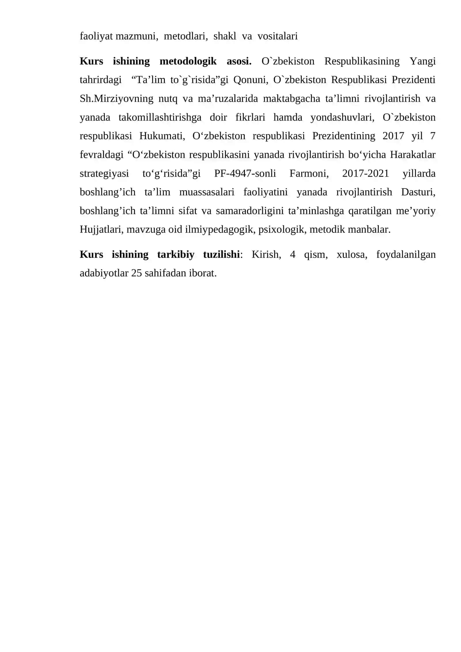 Sensor tarbiyaning tashkili 3