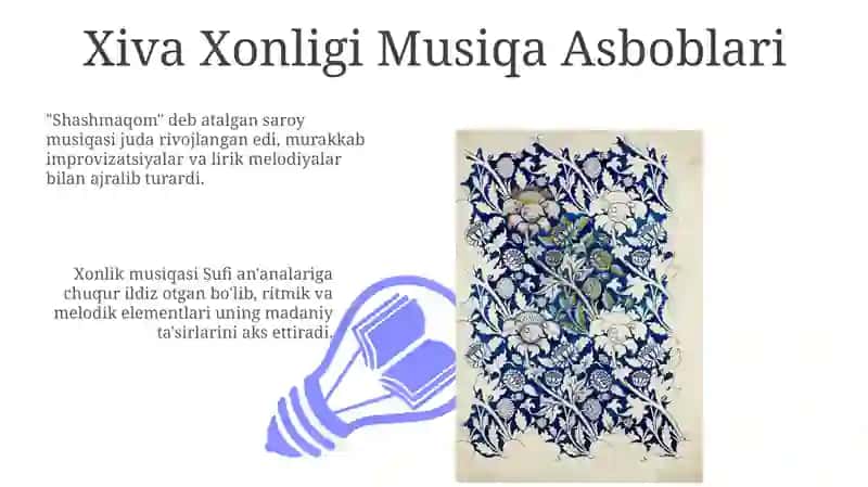 Xiva Xonligi Musiqa Asboblari 3