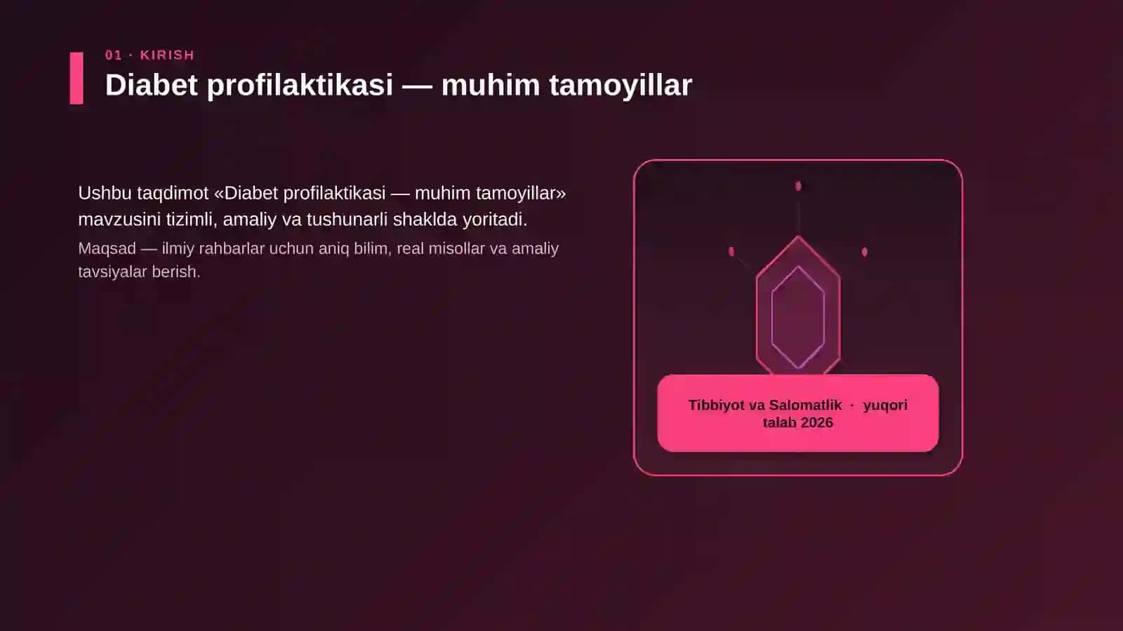 Diabet profilaktikasi — muhim tamoyillar 3