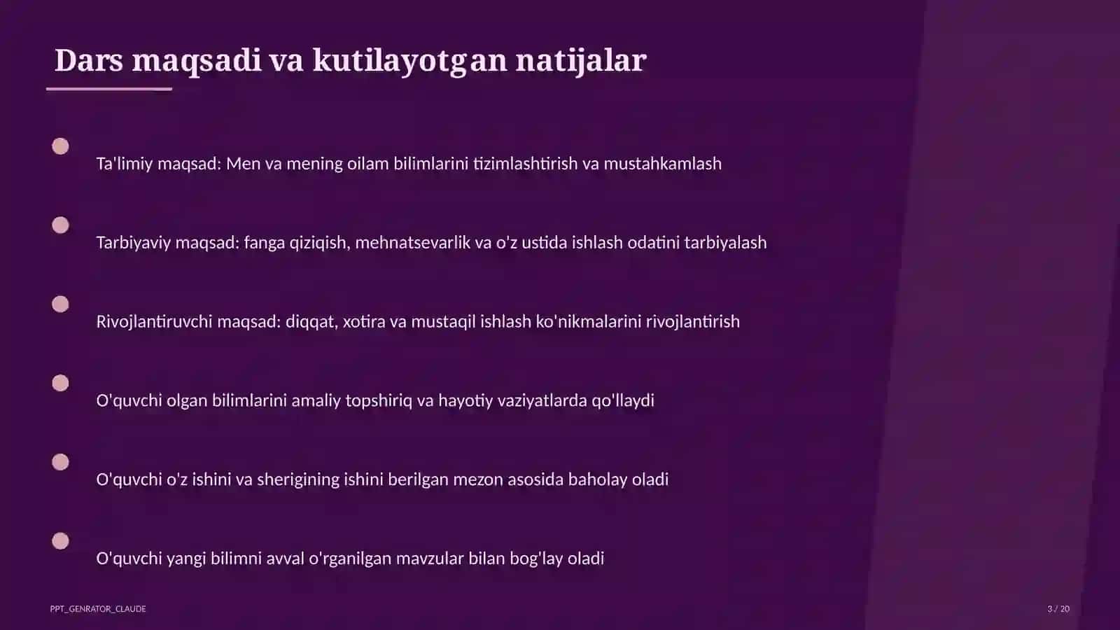 Men va mening oilam (1-sinf) 3