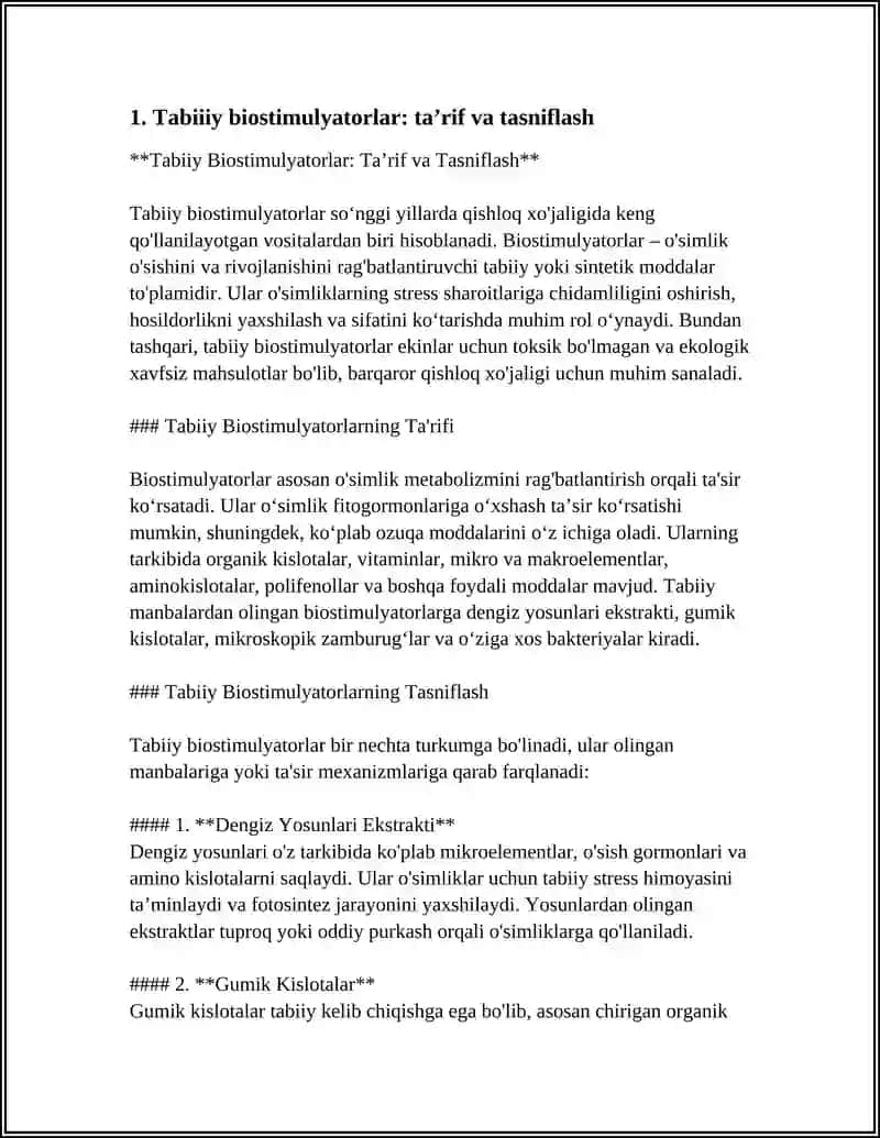 TABIIY BIOSTIMULYATORLAR. SINTETIK FEROMONLAR 3