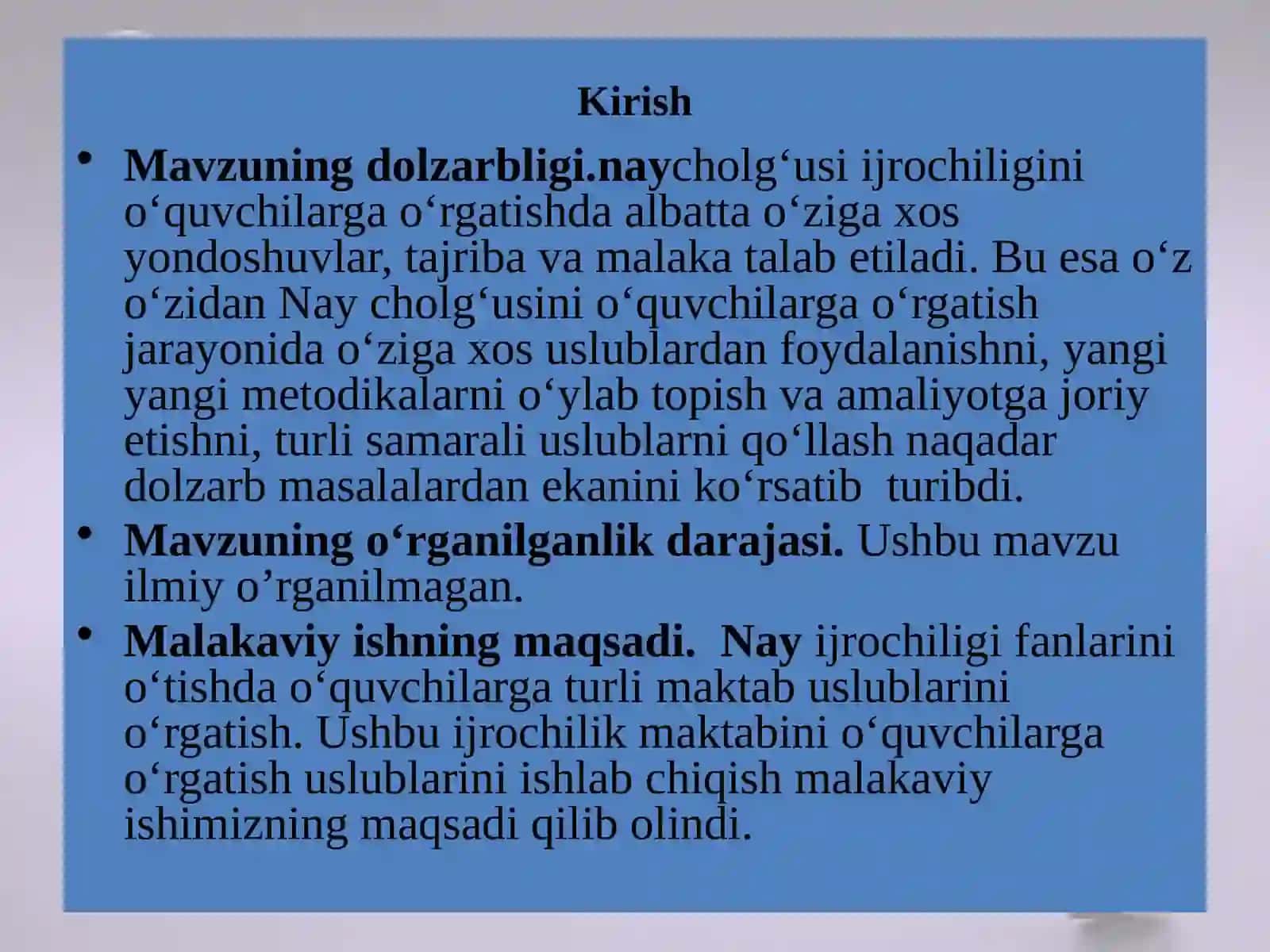 Tasnifi Garduni Navo 3