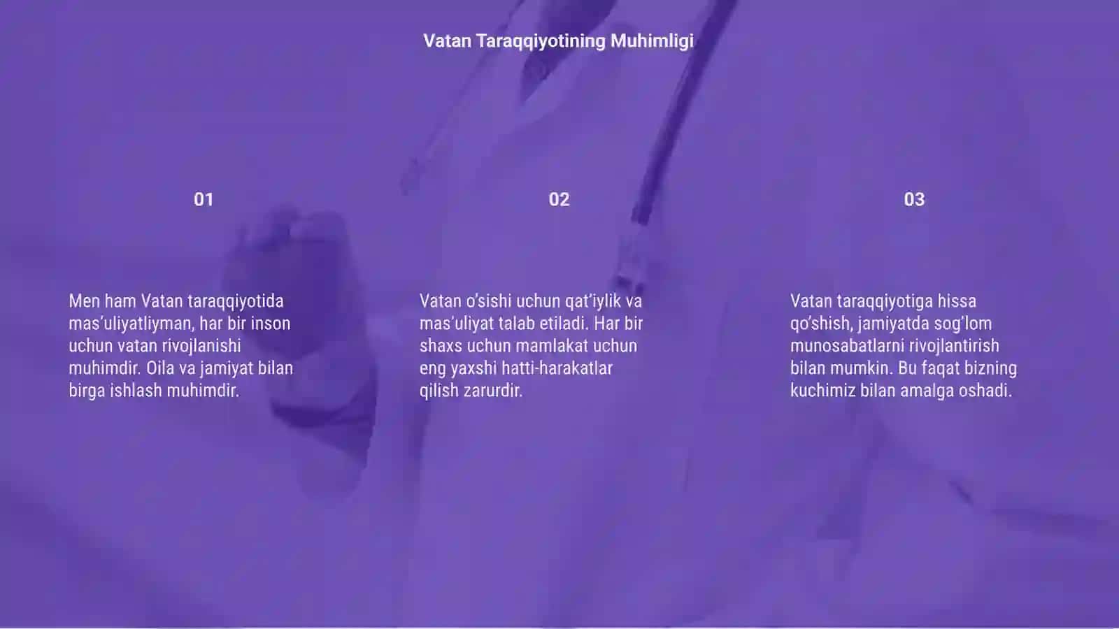 Vatan taraqqiyotiga men ham mas’ulman: oila jamiyatning asosiy b'g'ini 3