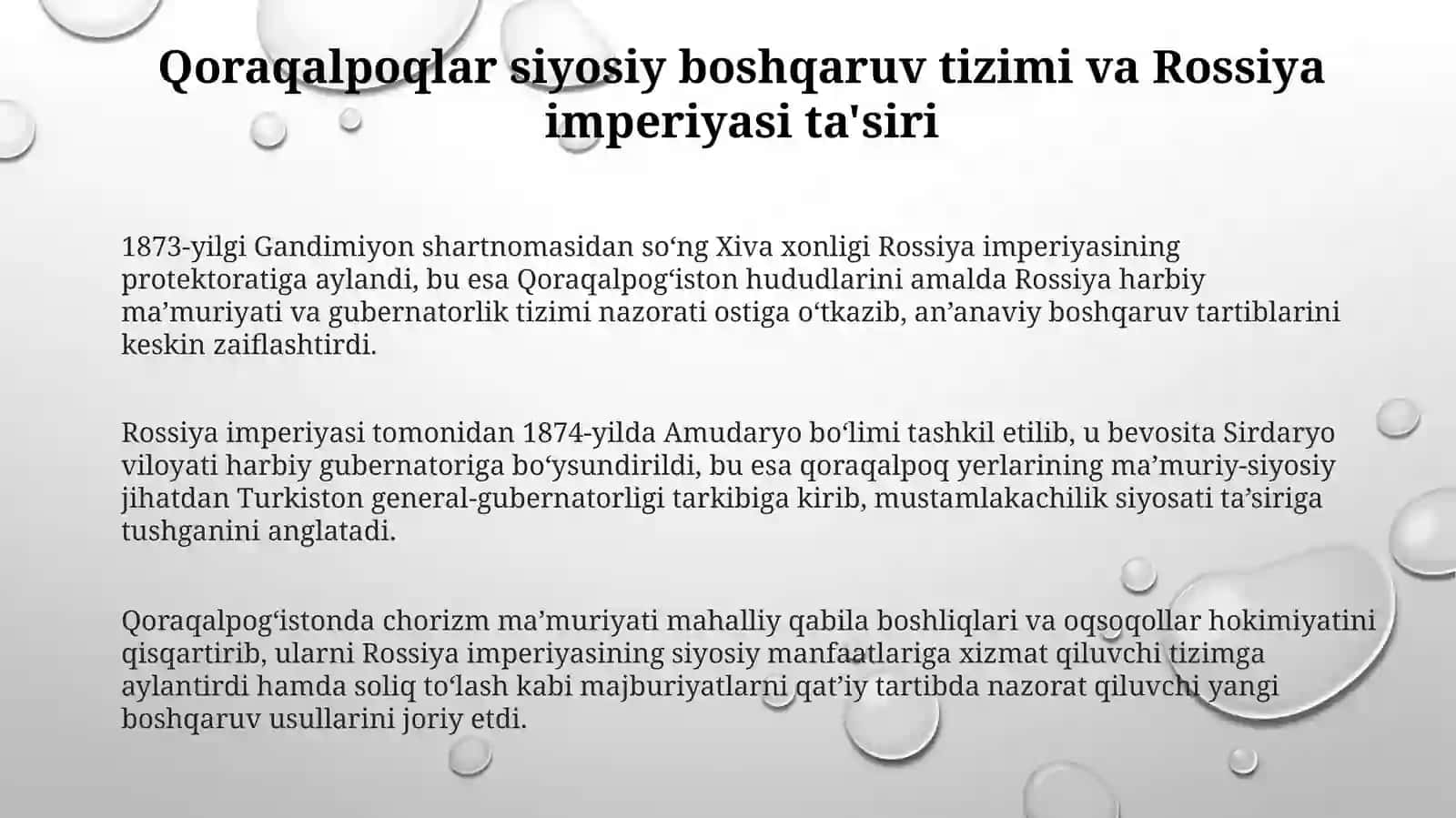XIXasroxiri– XXasrboshlaridaqoraqalpoqlarningsiyosiy,ijtimoiy-iqtisodiyvamadaniyhayoti 3