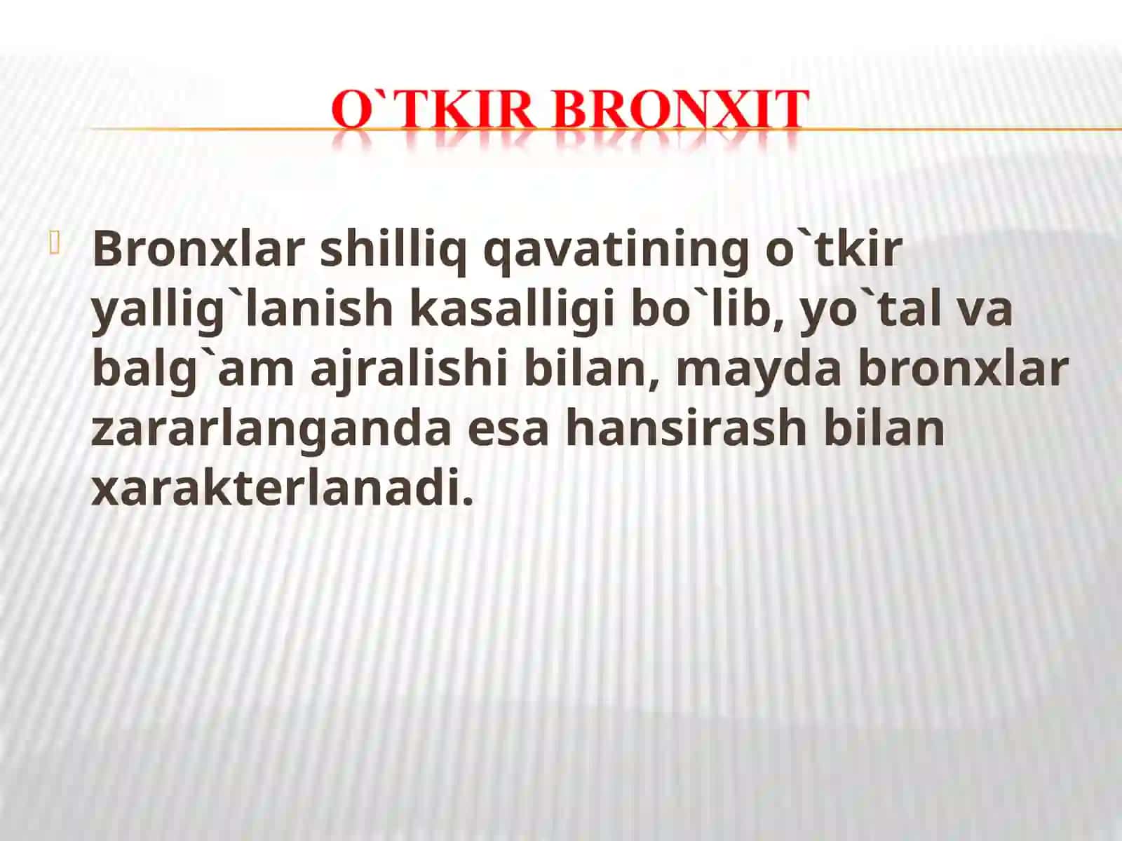 Bronxlar shilliq qavati 3