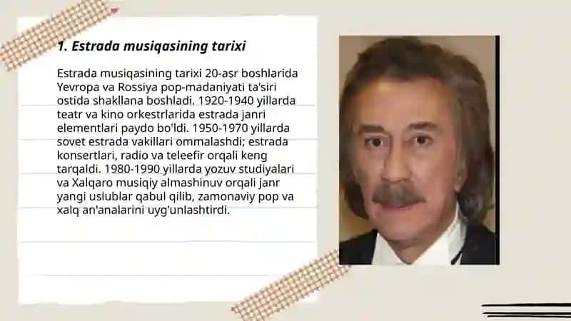 Estrada musiqasining tarixi 3