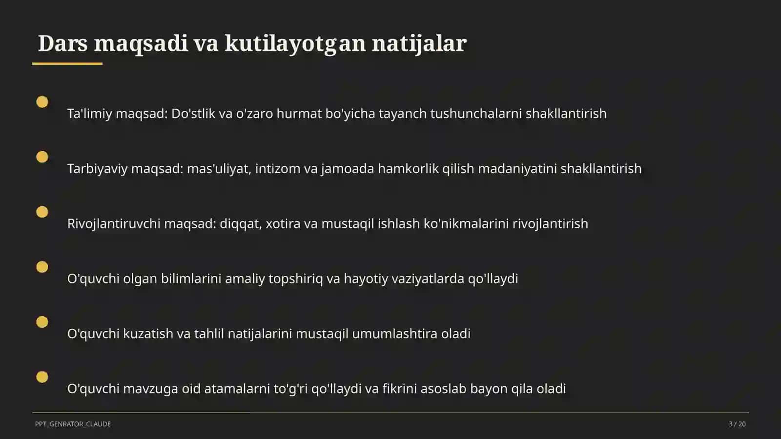 Sinf soati va tarbiyaviy tadbirlar 3