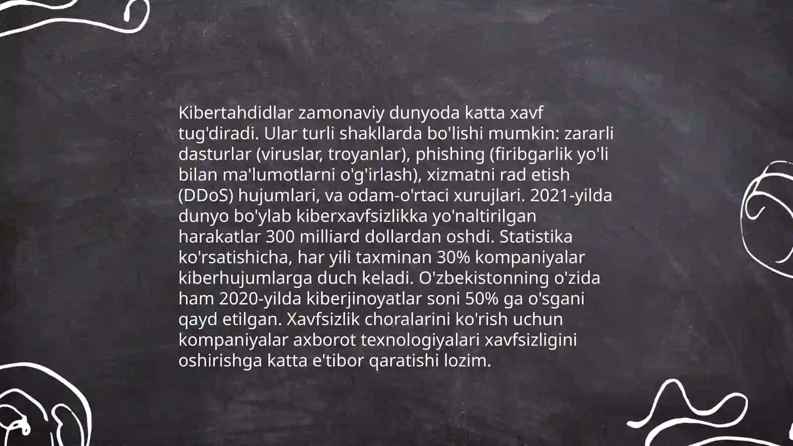 Raqamli xavfsizlik masalalari va uni ta'minlash yo'llari 3
