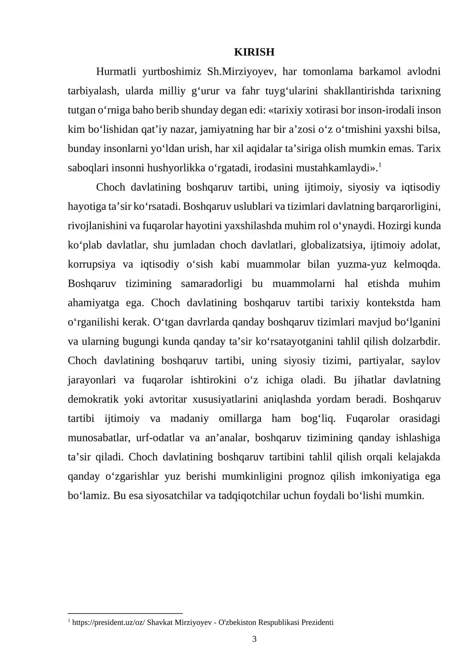 Choch shahri yo’llarining shakllanishi 3