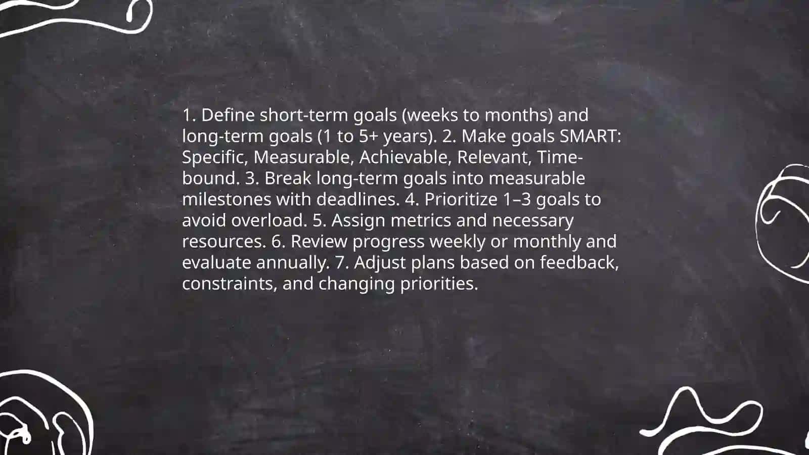 Future plans and goals 3