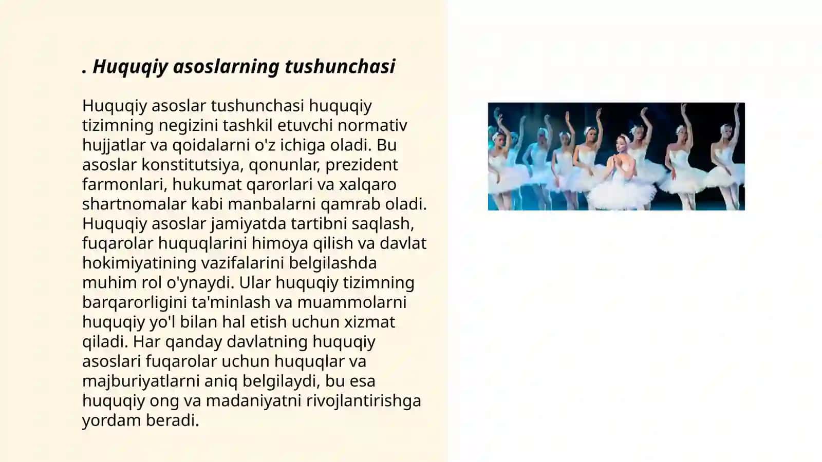 Huquqiy asoslashning yurist faoliyatidagi roli. haqida prizantatsiya tayorlash 3