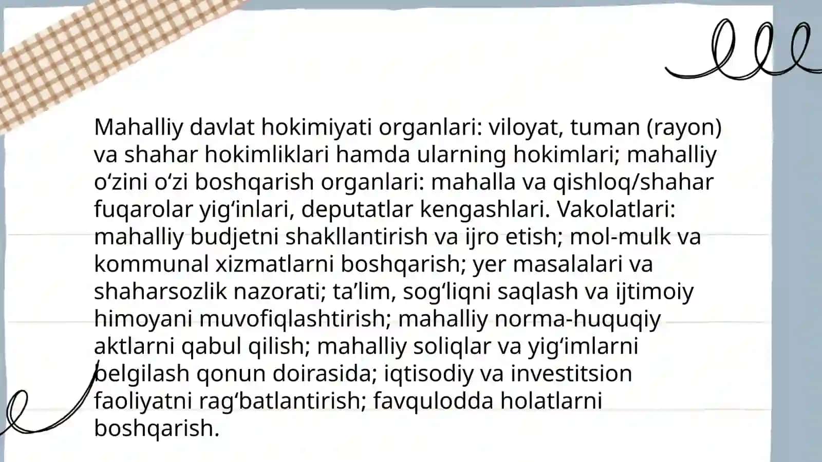 Mahalliy hokimiyat faoliyati 3