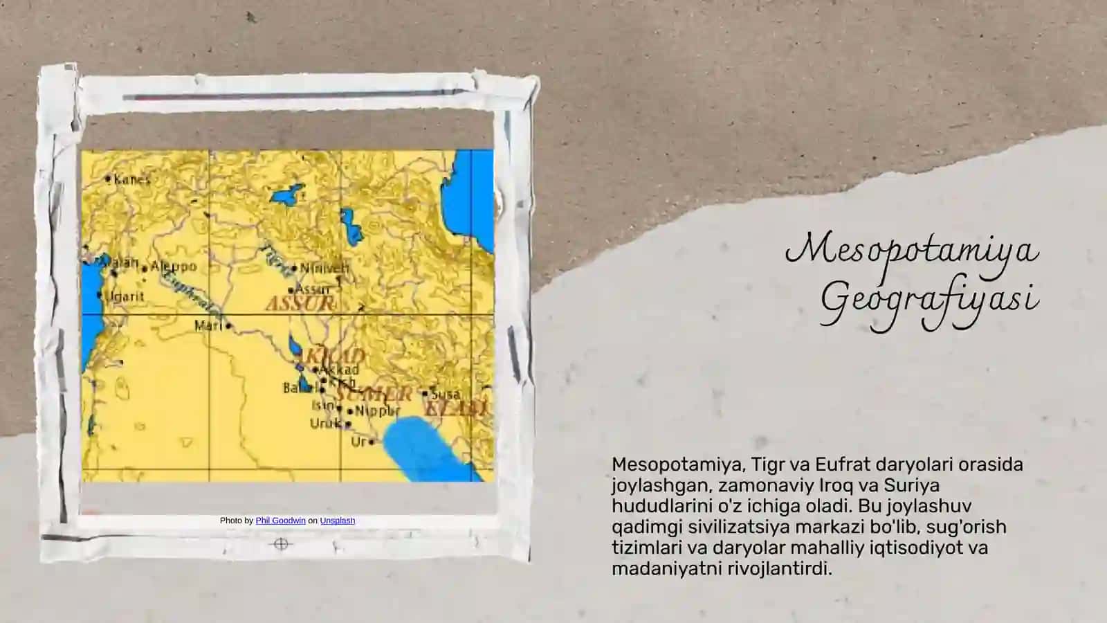 Mesopotamiya Geografiyasi 3