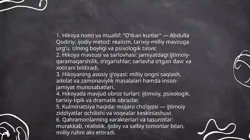 Oʻtkan kunlar 3