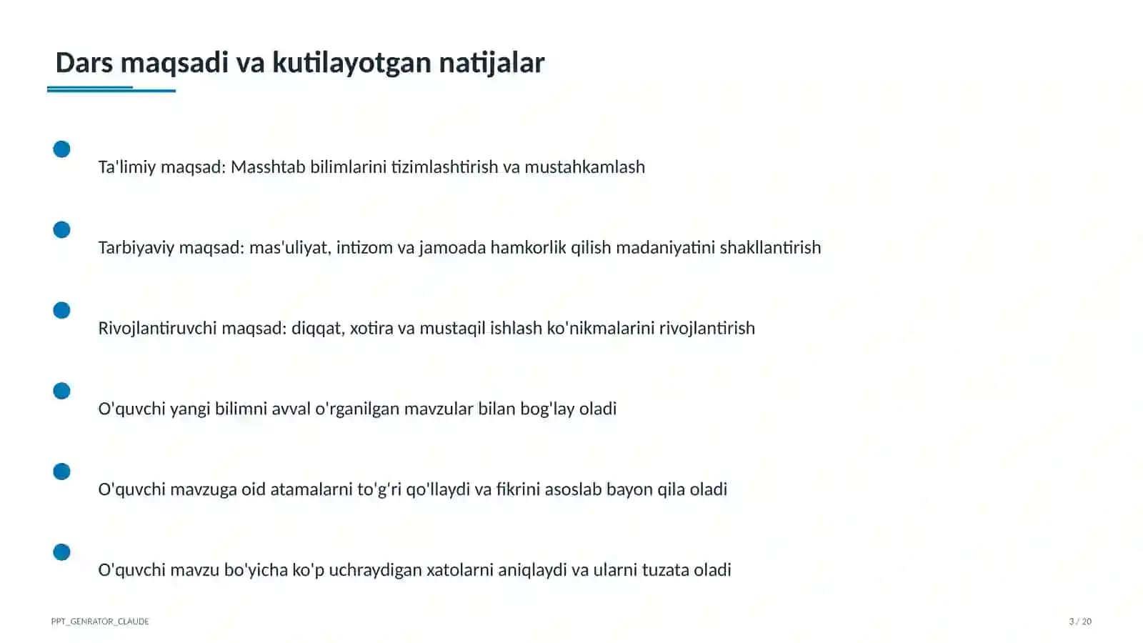 Masshtab (6-sinf) 3
