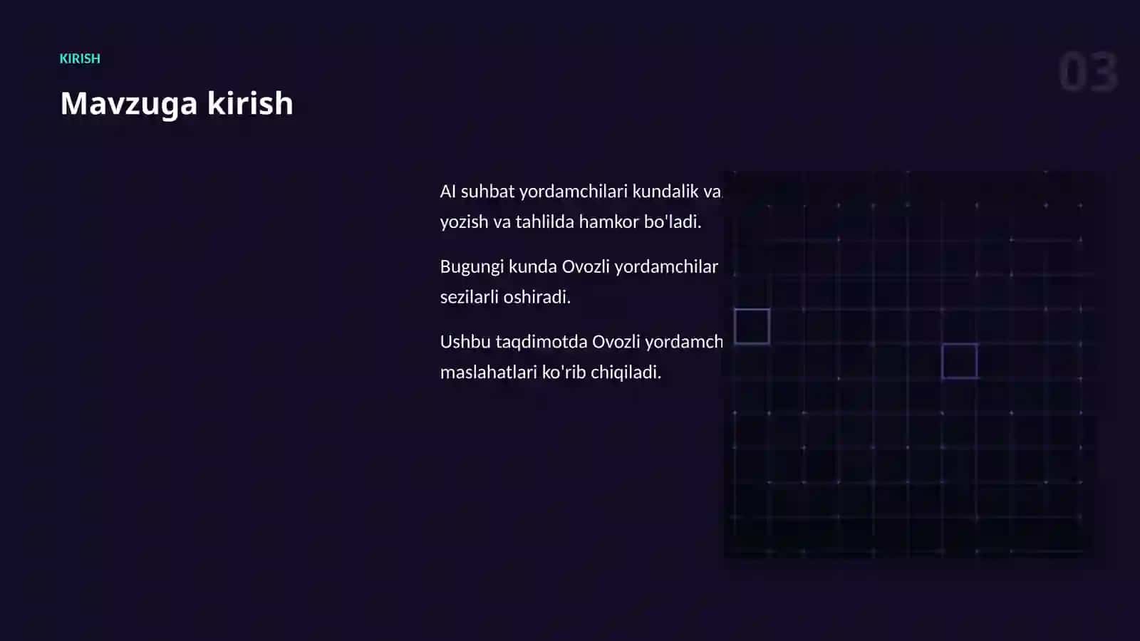 AI SUHBAT YORDAMCHILARI 3