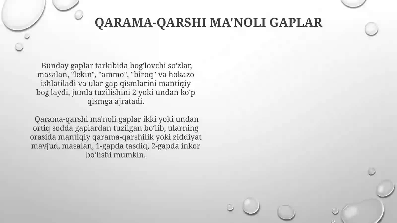 Murakkab gaplarning turlari va ularning grammatik strukturalari: ingliz va o‘zbek tillari misolida 3