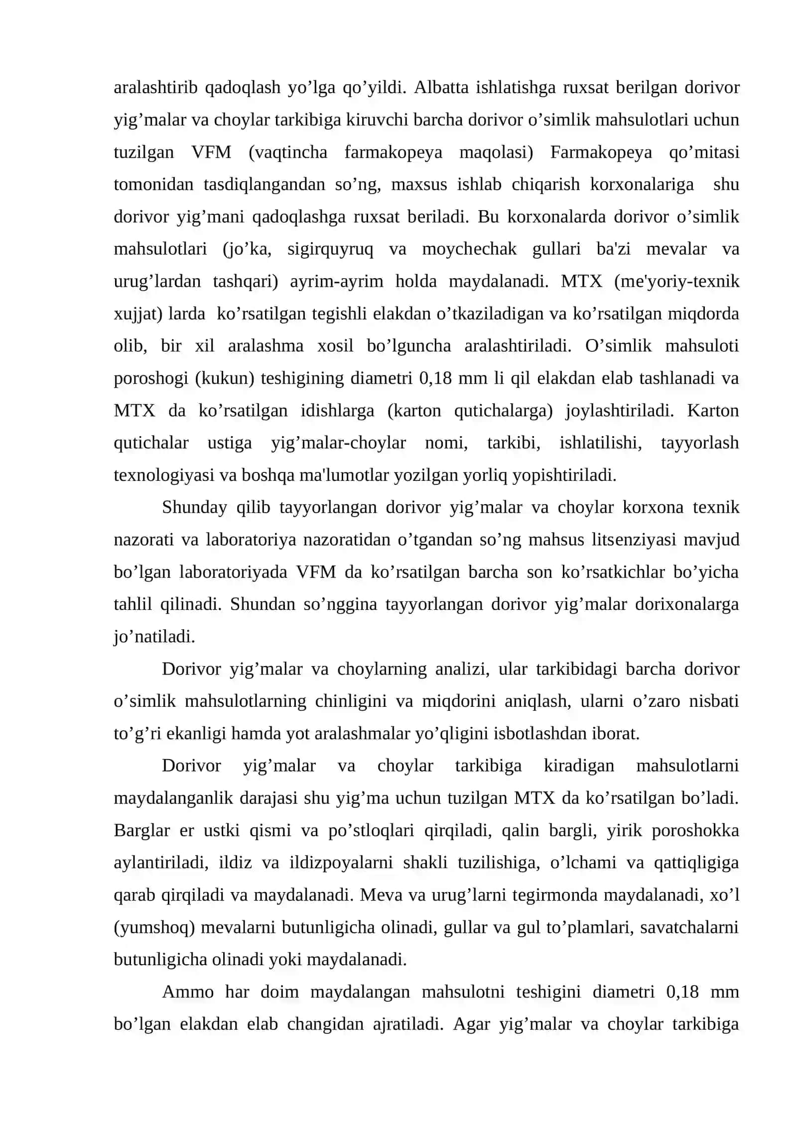 Dorivor yig’malar va choylar 3