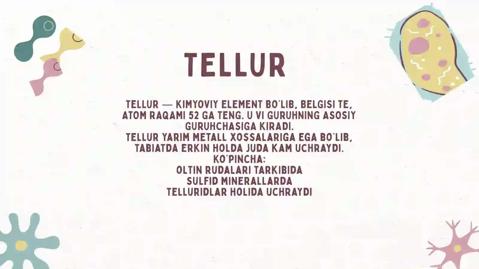 Tellur 3