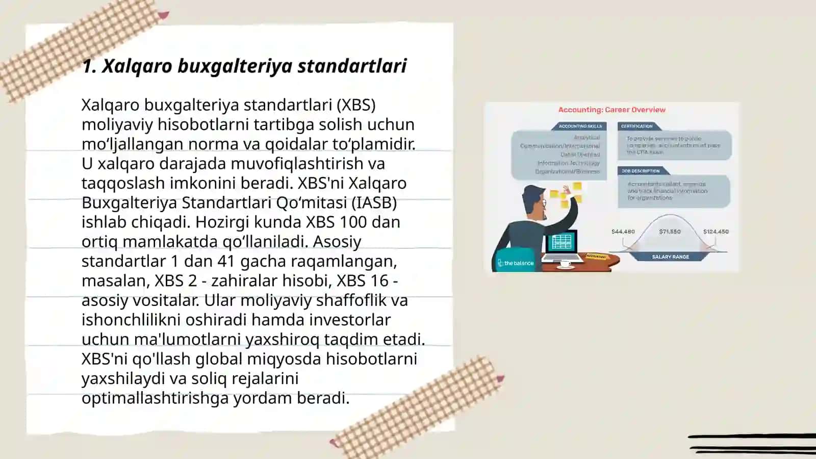 Xalqaro buxgalteriya standartlari 3