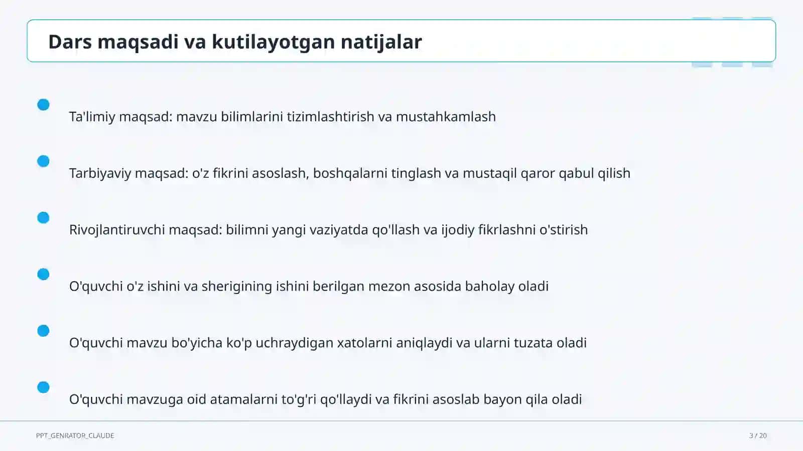 Moddalar massasining saqlanish qonuni (7-sinf) 3