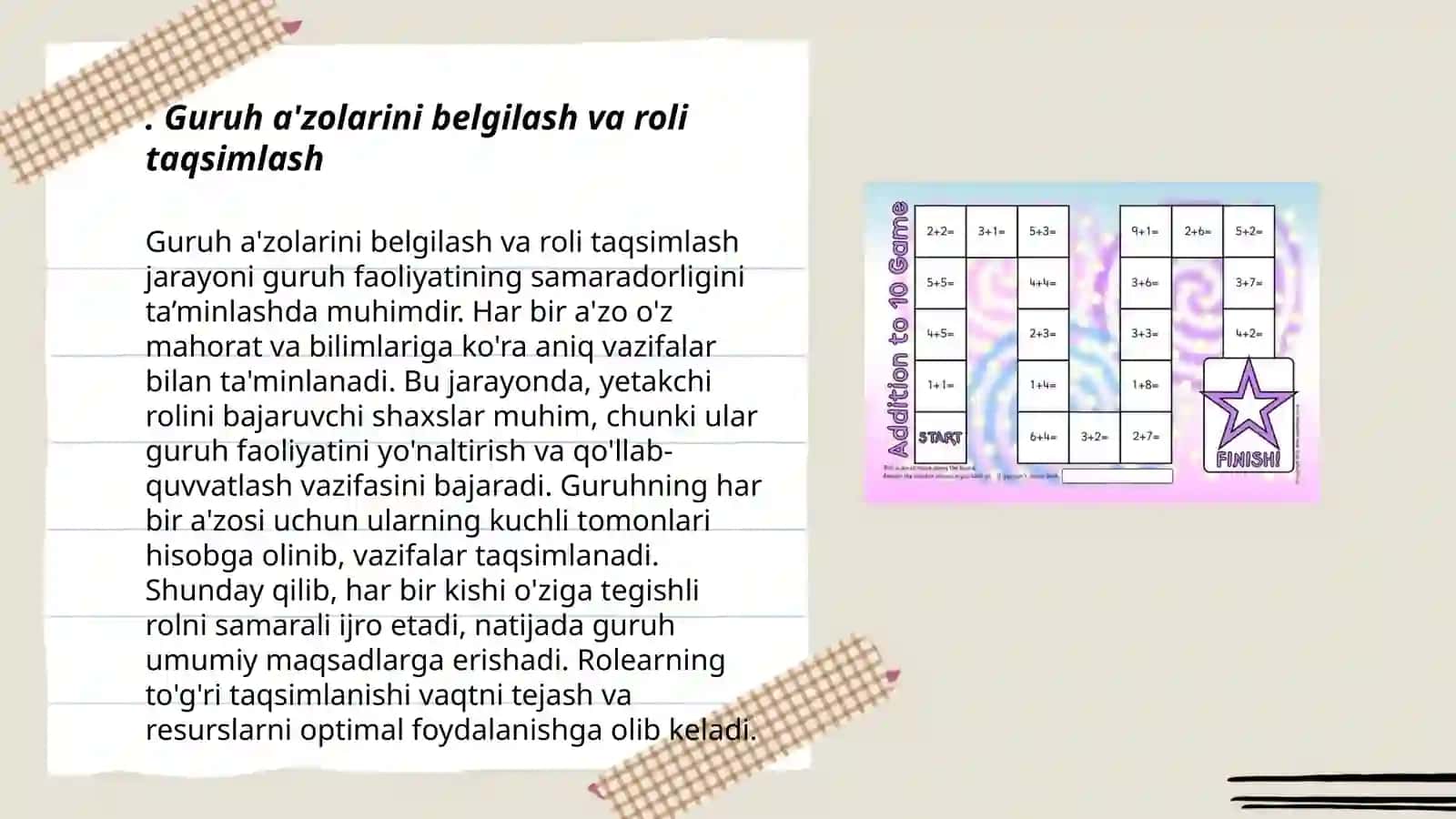 Guruh loyihasini qanday rejalashtirish va bajarish kerakligini jamaviy tarzda hal etish 3