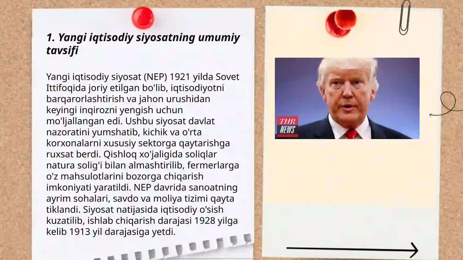 Yangi iqtisodiy siyosat (YIQ) 3
