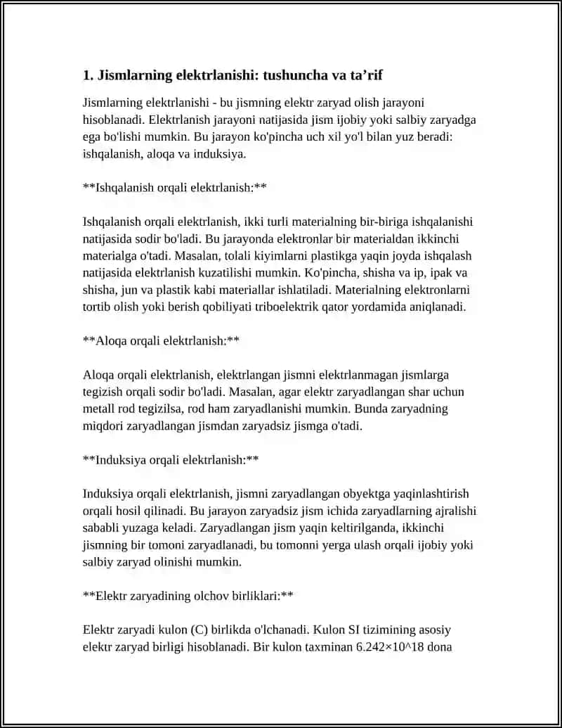 JISMLARNI ELEKTRLANISHI 3