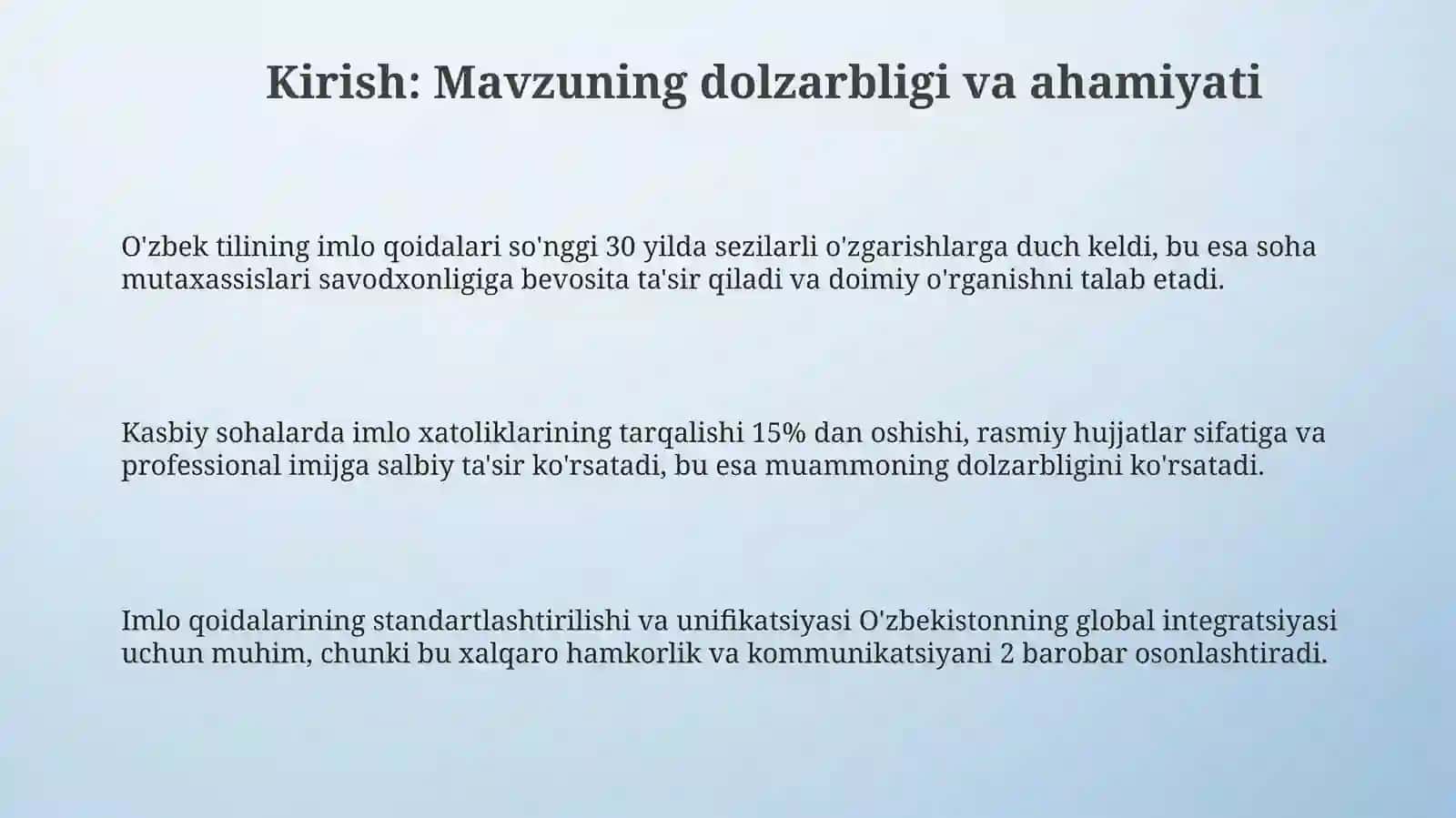 O‘zbektiliningimloqoidalarivasohaegalariningsavodxonligi 3