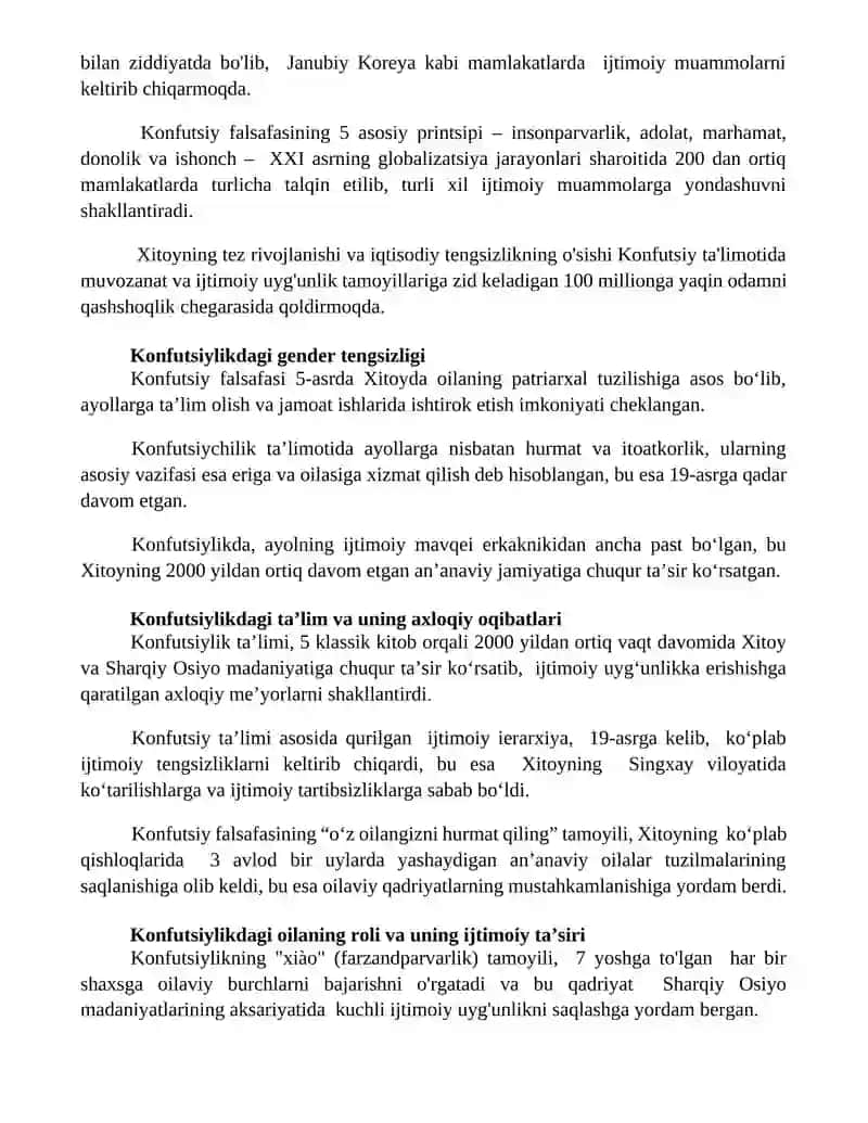 Konfutsiylik ta'limotida 3