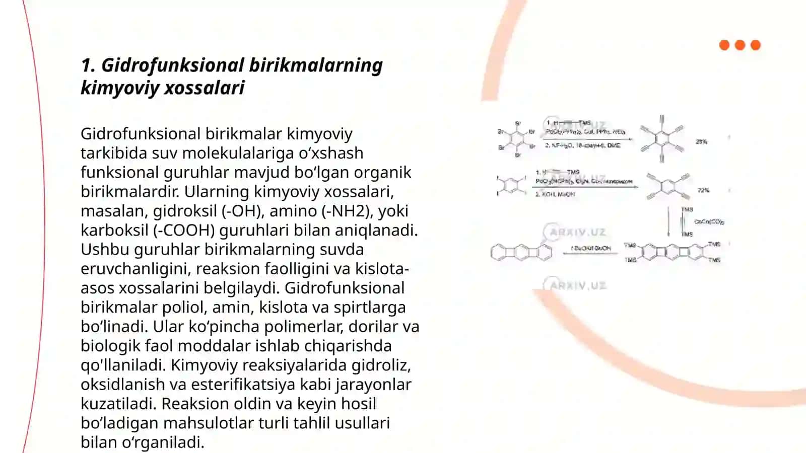 Gidrofunksional Birikmalar 3