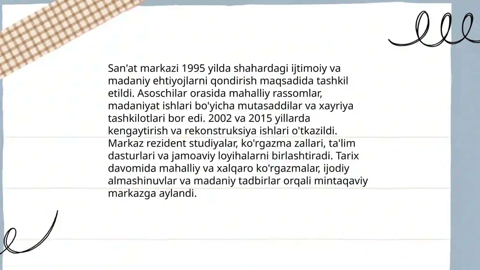 San'at markazi 3