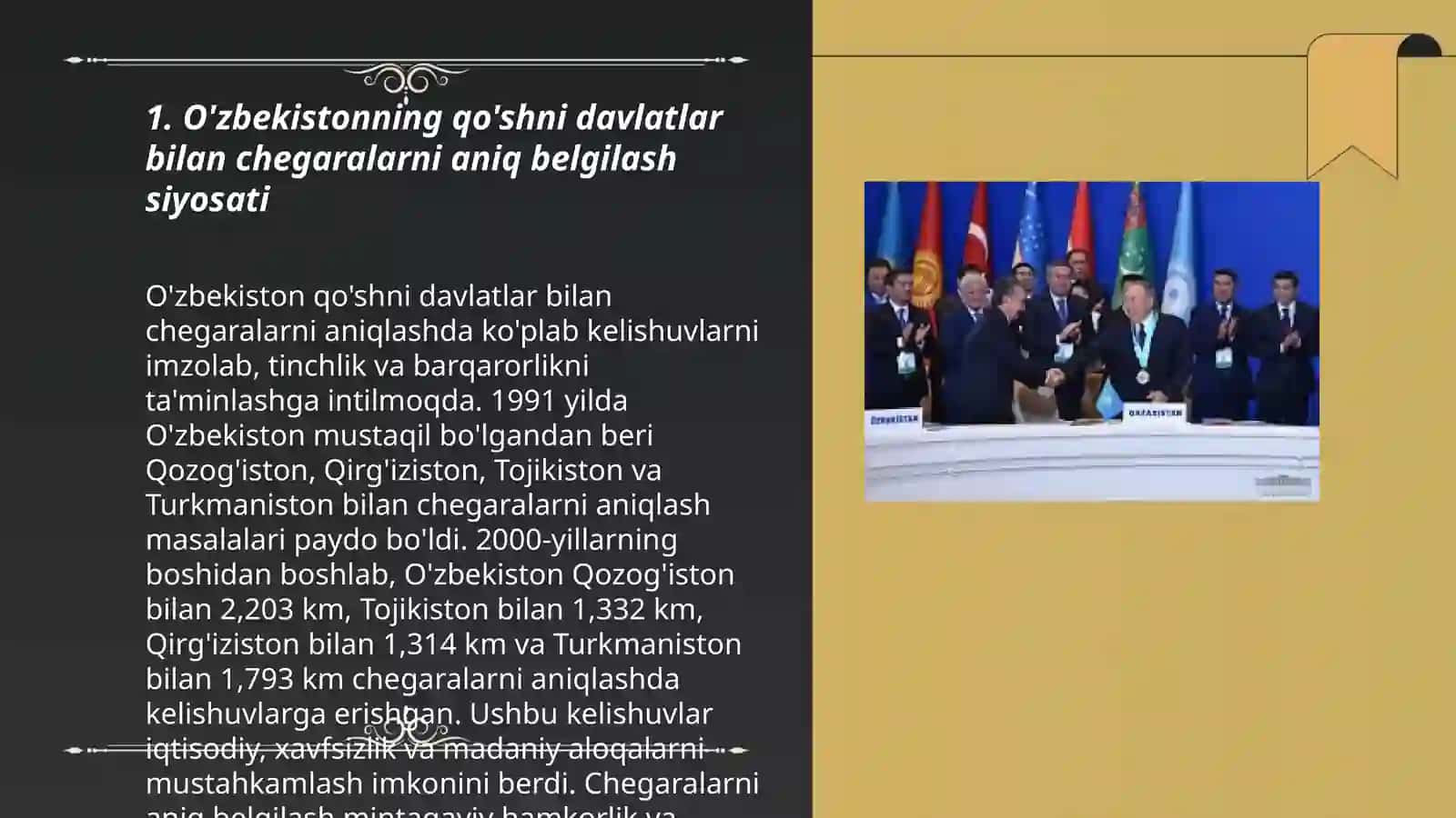 O'zbekiston tashqi siyosatidagi strategik tashabbuslar va ularning xalqaro e'tirofi 3