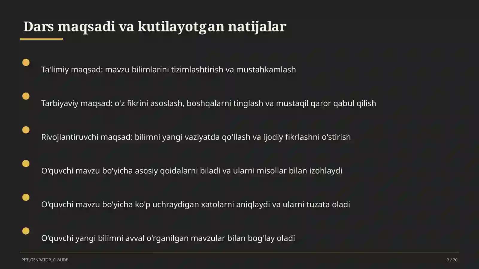 Tabaqalashtirilgan ta'lim: differensiasiya 3