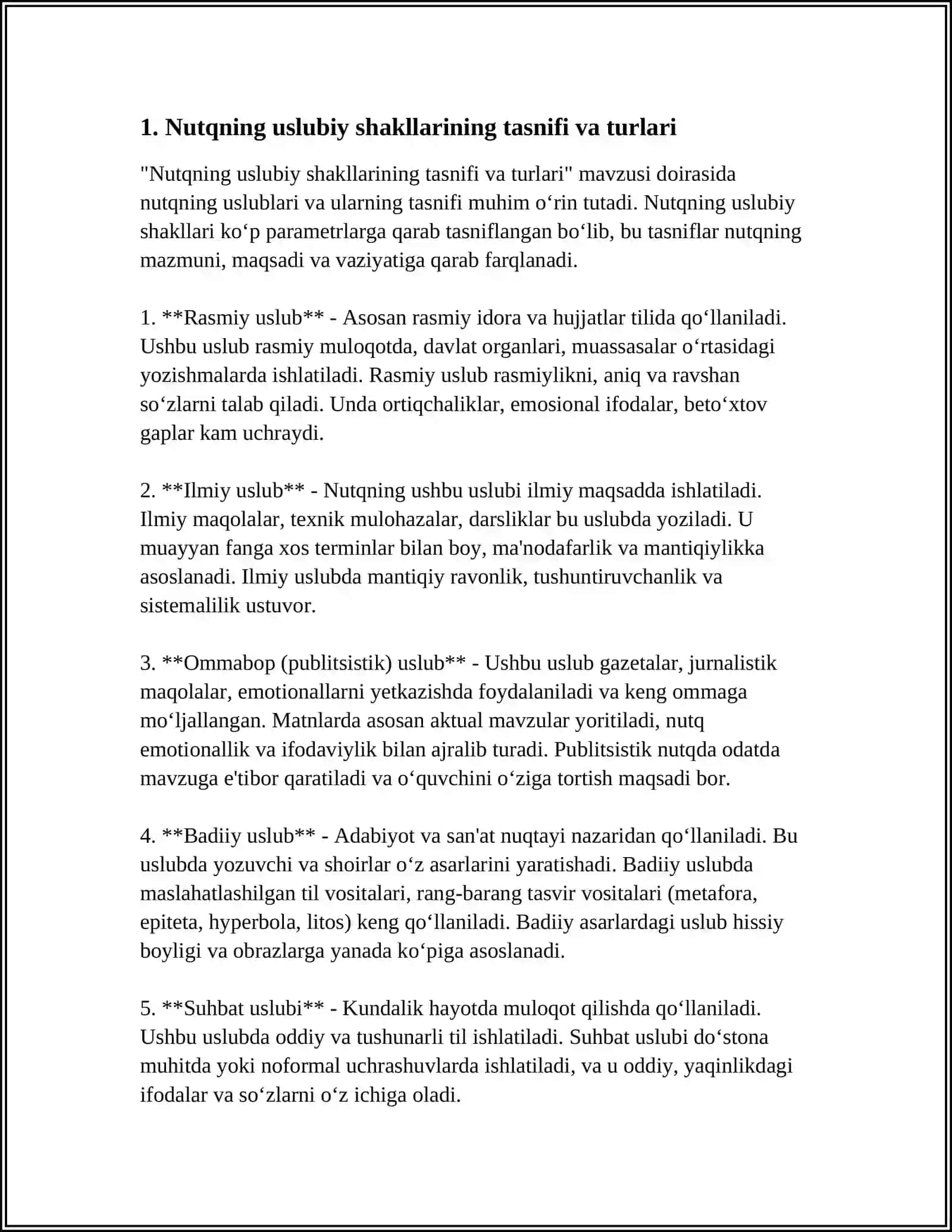 NUTQNING USLUBIY SHAKLLARI 3