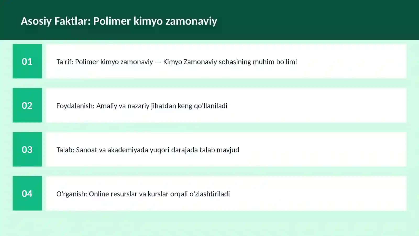 Polimеr kimyo zamonaviy 3