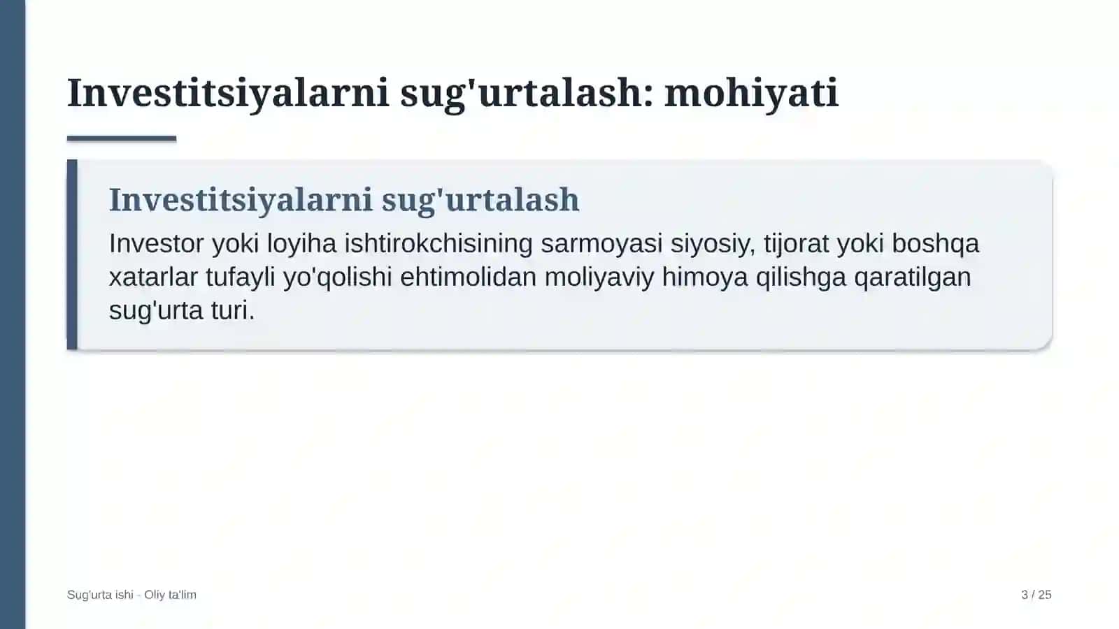 to'lov tizimlarida investitsiyalarni sug'urtalash 7518 3