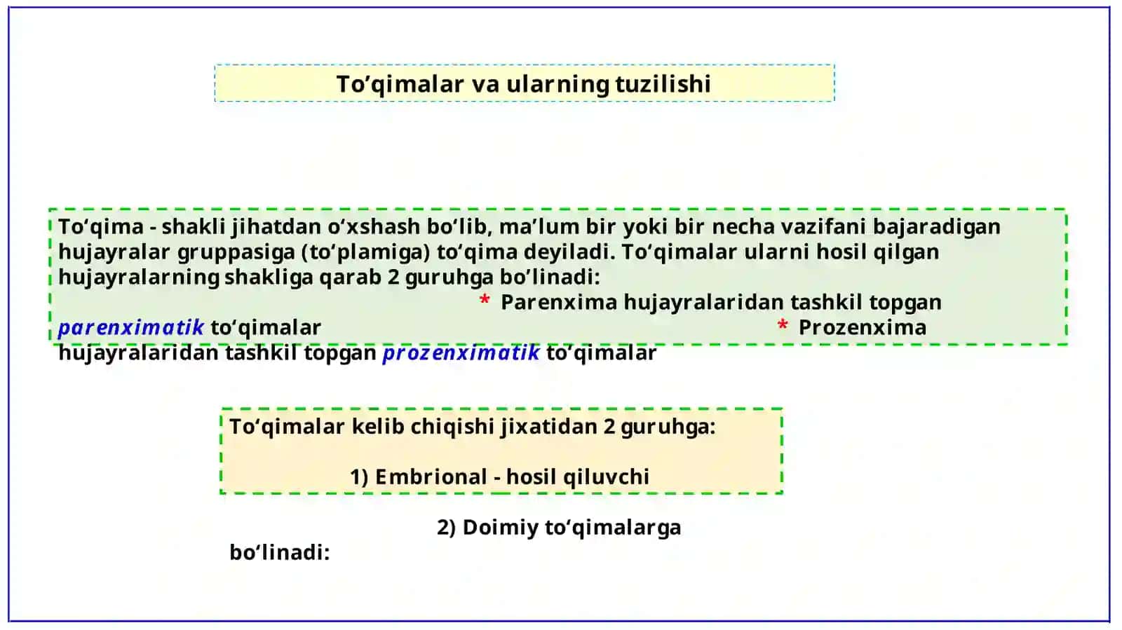 Tuzilishi va bajaradi vazifalari (O'simliklar biologiyasi) 3